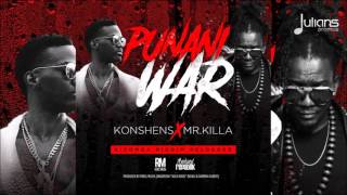 Konshens & Mr Killa - Punani War (Kizomba Riddim) "2017 Soca"