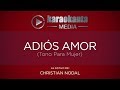 Karaokanta - (TONO MUJER) Christian Nodal - Adiós amor -