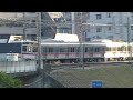 京王7000系　7023f多摩川橋梁