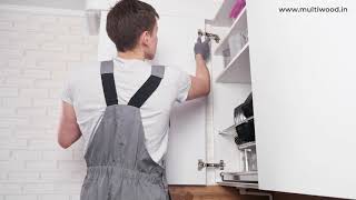 Change the way you start seeing your kitchen cabinets with  Multiwood.