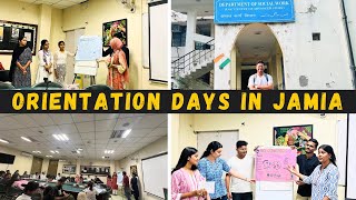 An Orientation Day in Jamia Millia Islamia | JMI Vlogs