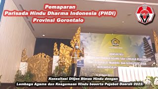 Pemaparan PHDI Provinsi Gorontalo - Konsultasi Bersama Ditjen Bimas Hindu