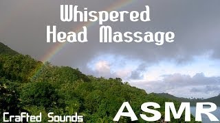 ASMR Pure Sounds Head Massage w/ Inaudible Whispering