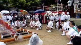 田邊　かき番　保久良神社お神輿　鷺の宮八幡神社宮入 2014 05 05