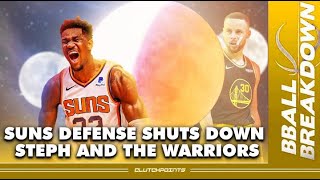 Suns Shut Down Steph And The Warriors
