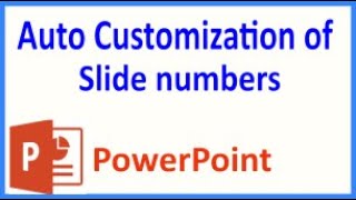 How to add and customize automatic slide numbers in PowerPoint