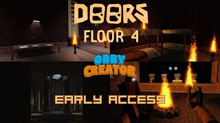 DOORS Floor 4 in Obby Creator: FULL WALKTHROUGH (Early Access)