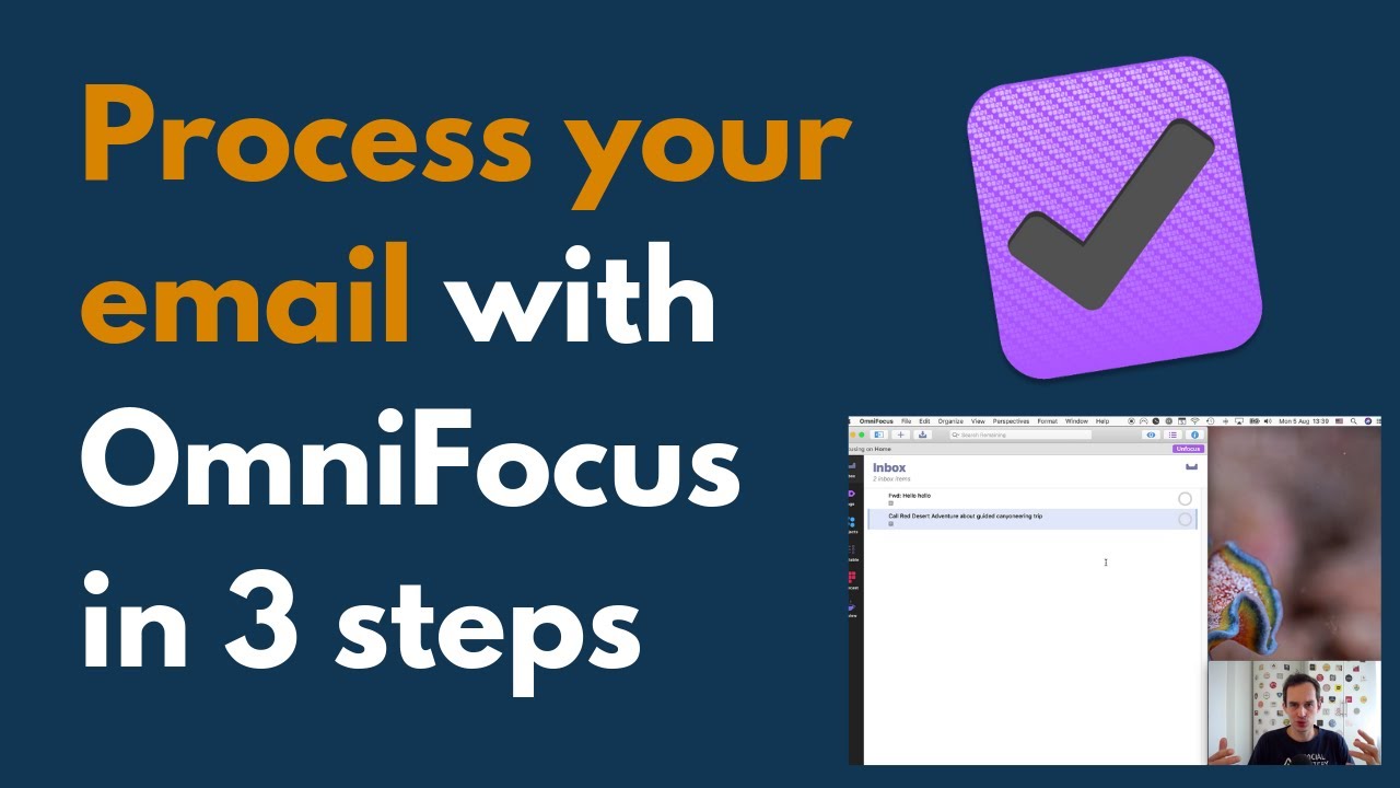 My 3 Step Omnifocus Workflow For Processing Your Email Youtube