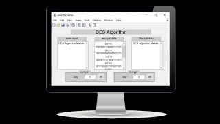 Data Encryption Standard (DES) algorithm in cryptography | Matlab