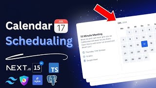 Calendar Scheduling Platform using Next.js, Nylas, Auth.js, Tailwind | Portfolio Project
