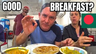 SWISS FAMILY Tries First BREAKFAST In BANGLADESH 🇧🇩 বিদেশী বাংলাদেশী খাবার চেষ্টা করুন