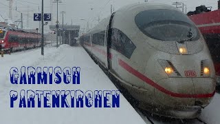 Züge/Trains in Garmisch-Partenkirchen