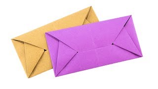 Easy Origami Envelope Letterfold Tutorial - (Simon Andersen) Paper Kawaii