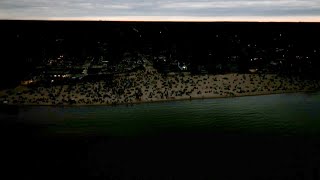 WATCH: Beach in Fort Erie engulfed in darkness during solar eclipse