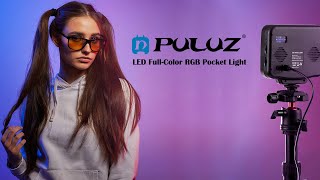 PULUZ Pocket RGB On-Camera Fill Light