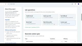 Day 8: Build an AI Quiz Platform with Google Gemini | FastAPI + Live Metrics Dashboard #ai