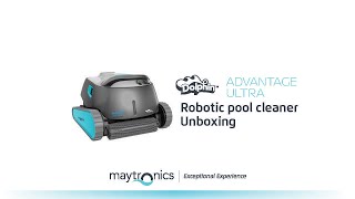 Maytronics Dolphin Advantage Ultra robotic pool cleaner Unboxing