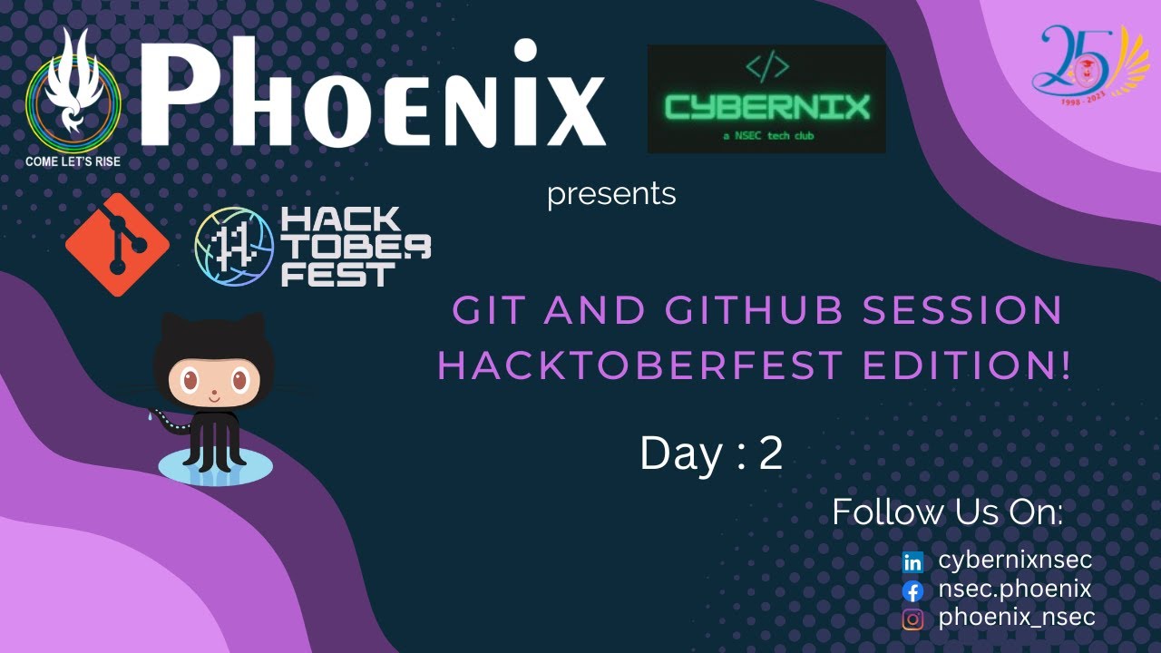 Git Github Session Hacktoberfest Edition Day 2 Youtube