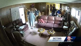 'This is my house': Kansas newspaper publisher releases video of police raid on 98-year-old mothe...