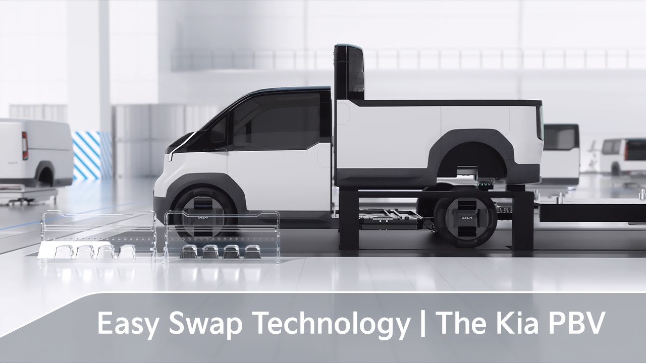 Easy Swap Technology | The Kia PBV - YouTube