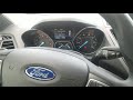 2017 Ford Escape Service Oil Reminder Reset