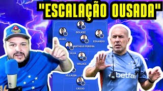 TIME DIFERENTE?? ESCALAÇÃO OUSADA DO CRUZEIRO CONTRA O AMÉRICA-MG | PRÉ-JOGO CRUZEIRO X AMÉRICA