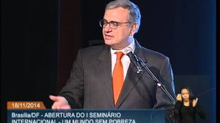 Seminário internacional debate os desafios para superação da pobreza e da desigualdade social