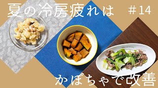 【夕食作り＃14】ゆるっと薬膳で夏を乗り切る＆今日も夫婦2人分の夕食3品作る【ルーティーン】