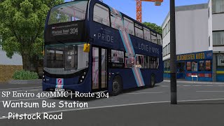 OMSI 2 | Enviro 400MMC | Wantsum Bus Station - Pitstock Road | Route 304 | Return Trip