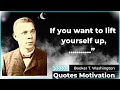 Booker T  Washington Quotes which are better Known in Youth to Not to Regret in Old Age/ Quotes life