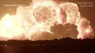 Blue Origin rocket explodes during test
