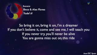 Ilinca feat Alex Florea - Yodel it! (Romania) [Karaoke Version]