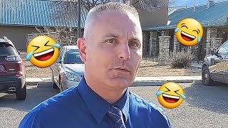 Asking Cops The Same Silly Questions They Ask Us - Arizona Cop Gets Flustered short version