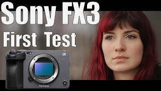 Sony FX3 Test: Autofocus (70-200mm!), Skintones, 100fps Slow Motion, LOG/LUT, Stabi ...