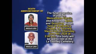 Wenceslaus Clercin ~ Short Obituary