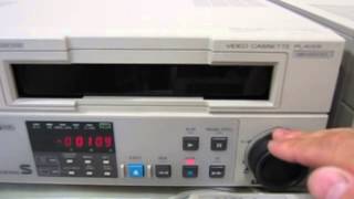 ビクター 業務用 S-VHSビデオカセットレコーダーBR-S800・BR-S500・RM-G800