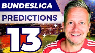 Bundesliga Predictions 13 ⚽️ Betting Tips on Football today