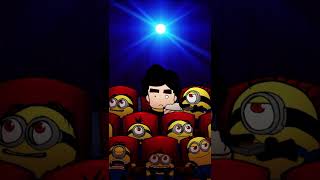 LOKMAN and Minions watching a Movie #shorts