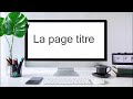 application du guide de présentation d un travail écrit partie2