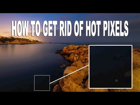 What cause hot pixels?