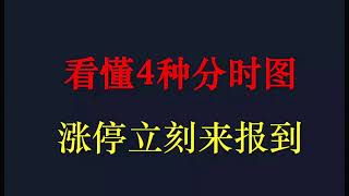 “不看分时图，不是短线客”，死记这4种分时图形态，买卖不用愁！