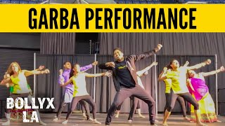 Massive Garba Performance | Bollywood Music Video | BollyX Fitness at Navratri