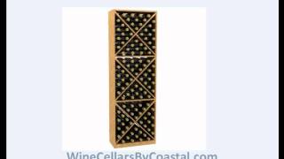 Learn about X-Cube - Diamond Bin and Rectacular Case Wood Wine Racks