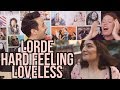 LORDE - Hard Feelings / Loveless - (Vevo x Lorde) REACTION!!