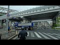 【車載動画】【4k】【等倍速】４ｔトラック　仕事中　 下道 大阪府茨木市～大阪中央環状線～東大阪市本庄　【2023.04.19１便目配達１件編】onboard camera