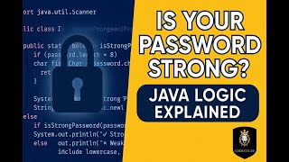 Java Mini Project – Password Strength Checker | Full Explained in Hindi"