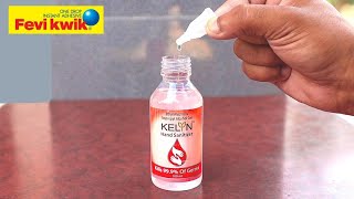 MIXING FEVI KWIK + HAND SANITIZER | और फिर हुआ यह कमाल |