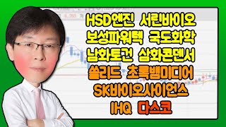 남화토건, 보성파워텍, 쏠리드, SK바이오사이언스, 국도화학, HSD엔진, IHQ, 삼화콘덴서, 초록뱀미디어, 서린바이오, 다스코_비전2021 주식 파트너 (20210727)