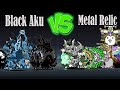 The Battle Cats - Black Aku VS Metal Relic