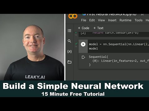 Build Your First Neural Network - 15 Minutes, 20 Lines Of Code (PyTorch ...